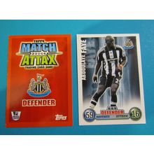 Abdoulaye Faye - Newcastle United - Match Attax 2007/08 Football Card