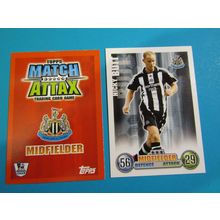 Nicky Butt - Newcastle United - Match Attax 2007/08 Football Card