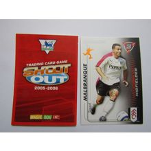 Steed Malbranque - Fulham - Shoot Out 2005 2006 Magic Box Football Card (EF1)