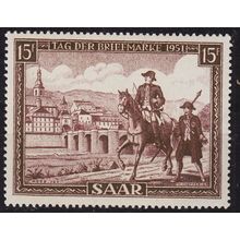 GERMANY Saar [1951] MiNr 0305 ( **/mnh ) Post