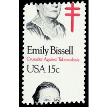 1823, Mint NH 15¢ Large Perf Shift Error - Emily Bissell - Stuart Katz