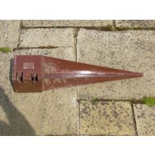 Fence Post Holder Support Drive Down Spike Clamp Grip For 150mm 6" Posts