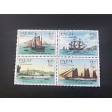 ICOLLECTZONE US Palau 51-54 VF NH boat