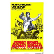 Street Gangs Of Hong Kong 01 Poster Canvas Movie Film Print A0 A1 A2 A3 A4 A5 A6