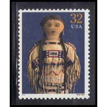 3151g 32c Plains Indian Fine MNH V2390