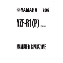 YAMAHA YZF-R1(P) MANUALE DI RIPARAZIONE 2002 MOTOCICLO 471 PAGINE ITALIANO