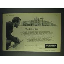 1958 Turriff Constrution Corporation Ad - The test of time