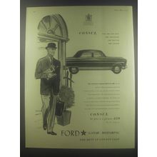1954 Ford Consul Car Ad - Consul for the city man the traveller the doctor