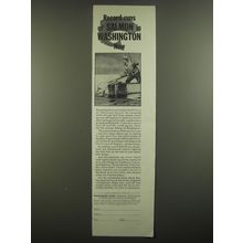 1938 Washington State Progress Commission Ad - Record runs of Salmon