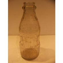 VINTAGE BIRELEY'S BOTTLE ONE QUART LIQUID 1920'S MILK OR SODA HOLLYWOOD, CA
