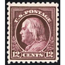 474, Mint VF/XF NH 12¢ - Rich Color! - Stuart Katz