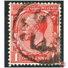 1924 SG419 1d Scarlet Wmk Block Cypher Fine Used