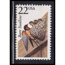 2286 22c Barn Swallow Fine MNH V2988