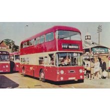 Oxford 112 1971 Daimler CRG 6LX Bus Tram Transport 1970s Photo Postcard