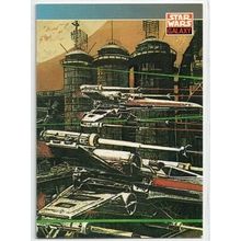 STAR WARS ' GALAXY series 1 ' card # 133 (1993)