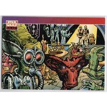 STAR WARS ' GALAXY series 1 ' card # 139 (1993)