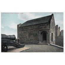 St Margaret's Chapel Edinburgh Castle Reliable Series Postcard R1781