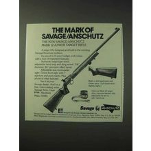 1978 Savage / Anschutz Mark 12 Junior Target Rifle Ad