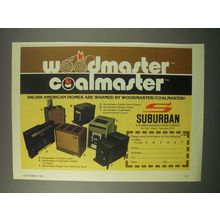 1980 Suburban Woodmaster and CoalMaster Stoves Ad