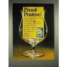 1980 All Dishwasher Detergent Ad - Proof Positive