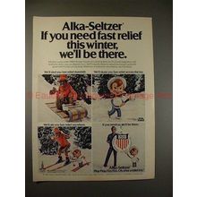 1980 Alka Seltzer Ad w/ Sammy Davis Jr. - Fast Relief!!