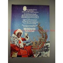 1980 Alka Seltzer Ad w/ Sammy Davis Jr, Deck the Halls!