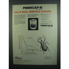 1984 Pennwalt Penncap-M Insecticide Ad - Boll Weevils