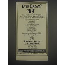 1991 Sheraton Suites Cumberland, Atlanta, GA Ad - Ever Dream? $69