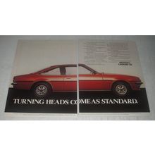 1978 Vauxhall Cavalier Coupe Ad - Turning heads come as standard
