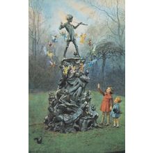 Peter's Pan Friends Margaret Tempest Medici Postcard