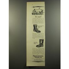 1953 Abercrombie & Fitch Ad - Bird Shooter Moccasin Boot, Pull-On Moccasin Boot