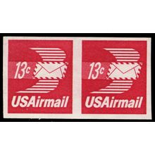 C83a, Mint VF NH 13¢ Imperforate Pair Error - Stuart Katz