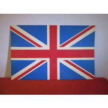 UNION JACK, THE NATIONAL FLAG OF THE UNITED KINGDOM unused vintage postcard #