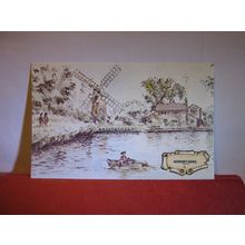 HUNSETT MILL, STALHAM, NORFOLK BROADS unused postcard by Colourmaster =