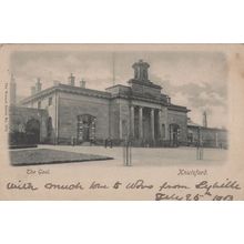 Knutsford Jail Goal Antique 1903 Cheshire Wrench Series Postcard