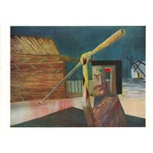 Sidney Nolan Glenrowan Tate Gallery Rare Painting Postcard