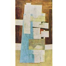 Ben Nicholson Argolis Cambridge Collection Painting Postcard