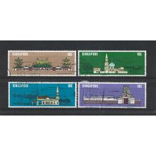 Singapore.National Monuments set of 4.Fine Used.Jun25