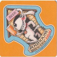 BEER MAT - DOGHOUSE BREWERY (ISLE OF MAN) - (Cat 001) - (2013)