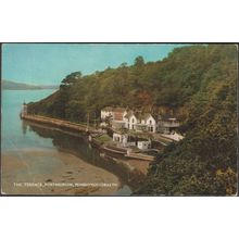 The Terrace, Portmeirion, Penrhyndeudraeth, 1970 - Salmon Postcard