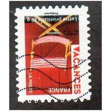 FRA 2009 (56c) 'VACANCES - DECK CHAIR' FINE USED (EBID11098)