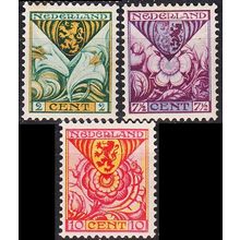 NIEDERLANDE NETHERLANDS [1925] MiNr 0164-66 A ( */mh )