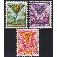 NIEDERLANDE NETHERLANDS [1925] MiNr 0164-66 A ( O/used ) [01]