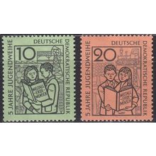 GERMANY DDR [1959] MiNr 0680-81 ( **/mnh )
