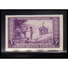 755 3c Wisconsin Very Fine MNH Z1771