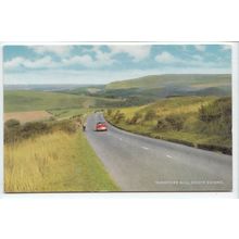 Hindover Hill South Downs Sussex Postcard 4151C