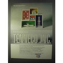 1966 Tenneco Inc. Ad - We Had a Big Buildup