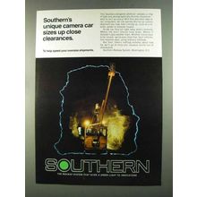 1972 Southern Railway Ad - Unique Camera Car