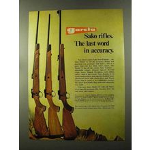 1973 Garcia Sako Model 72 Rifle Ad - Accuracy
