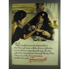 1978 Smirnoff Vodka Ad - The Fortune Teller
